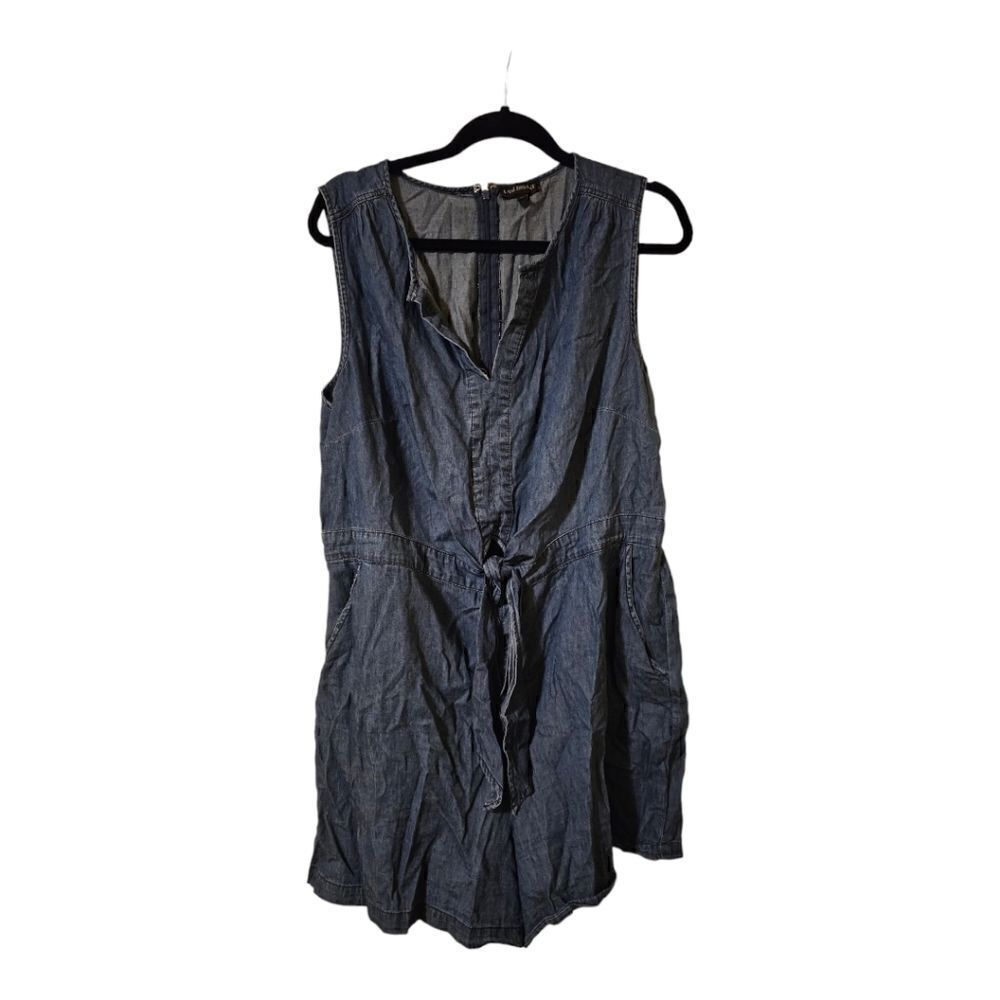 LANE BRYANT Denim Romper - Size 18‎